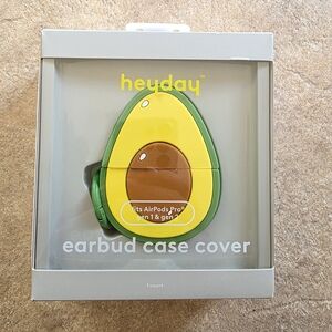 Heyday Avocado Earbud Case Cover Earbud Case Cover For Apple AirPods Pro Gen 1 &